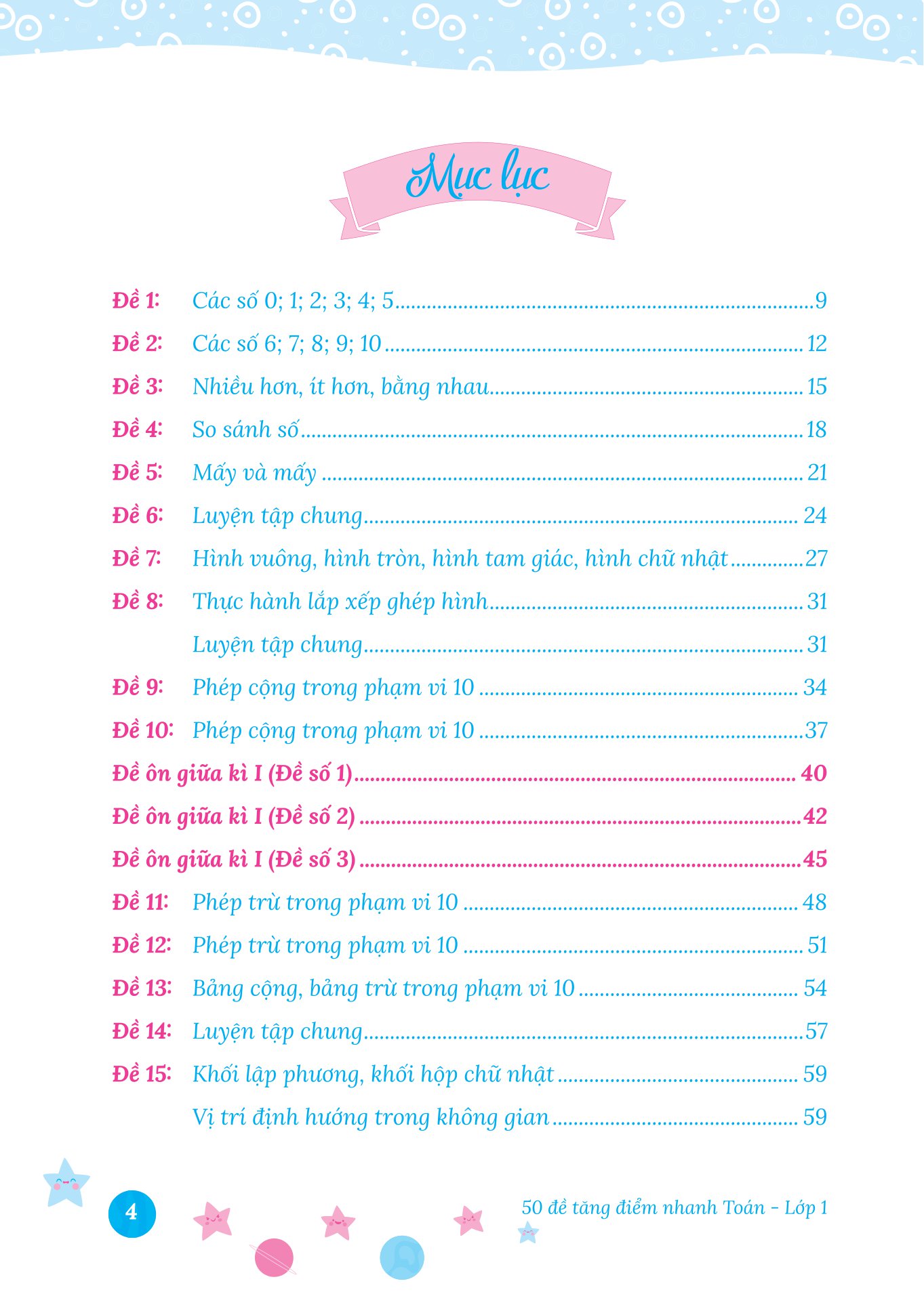 50 đề tăng điểm nhanh toán - lớp 1 - học nhẹ nhàng - dễ dàng điểm cao - Ảnh 5