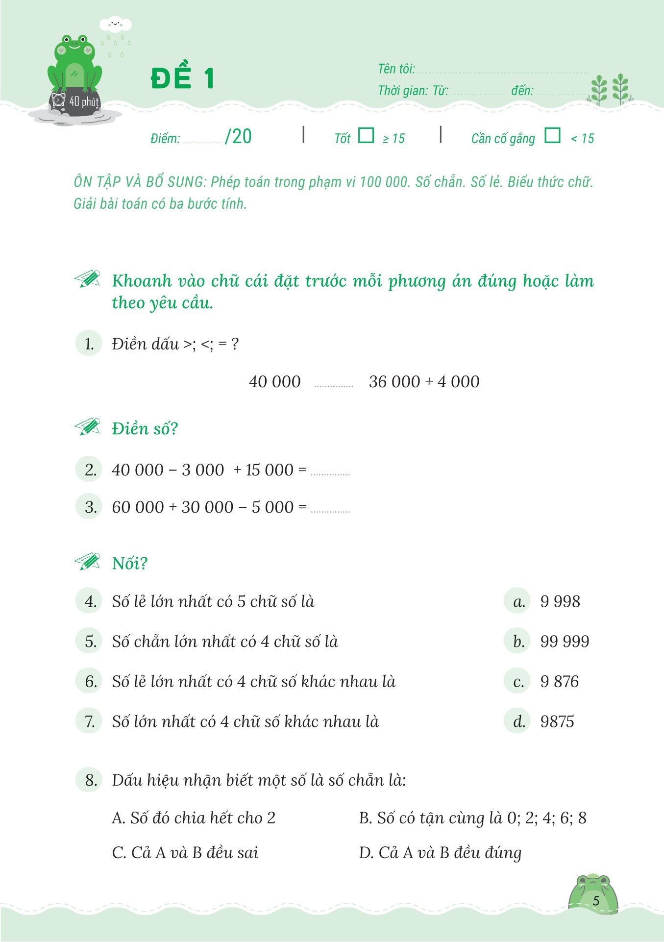 50 đề tăng điểm nhanh toán lớp 4 (theo chương trình của bộ sách kết nối tri thức với cuộc sống) - Ảnh 6
