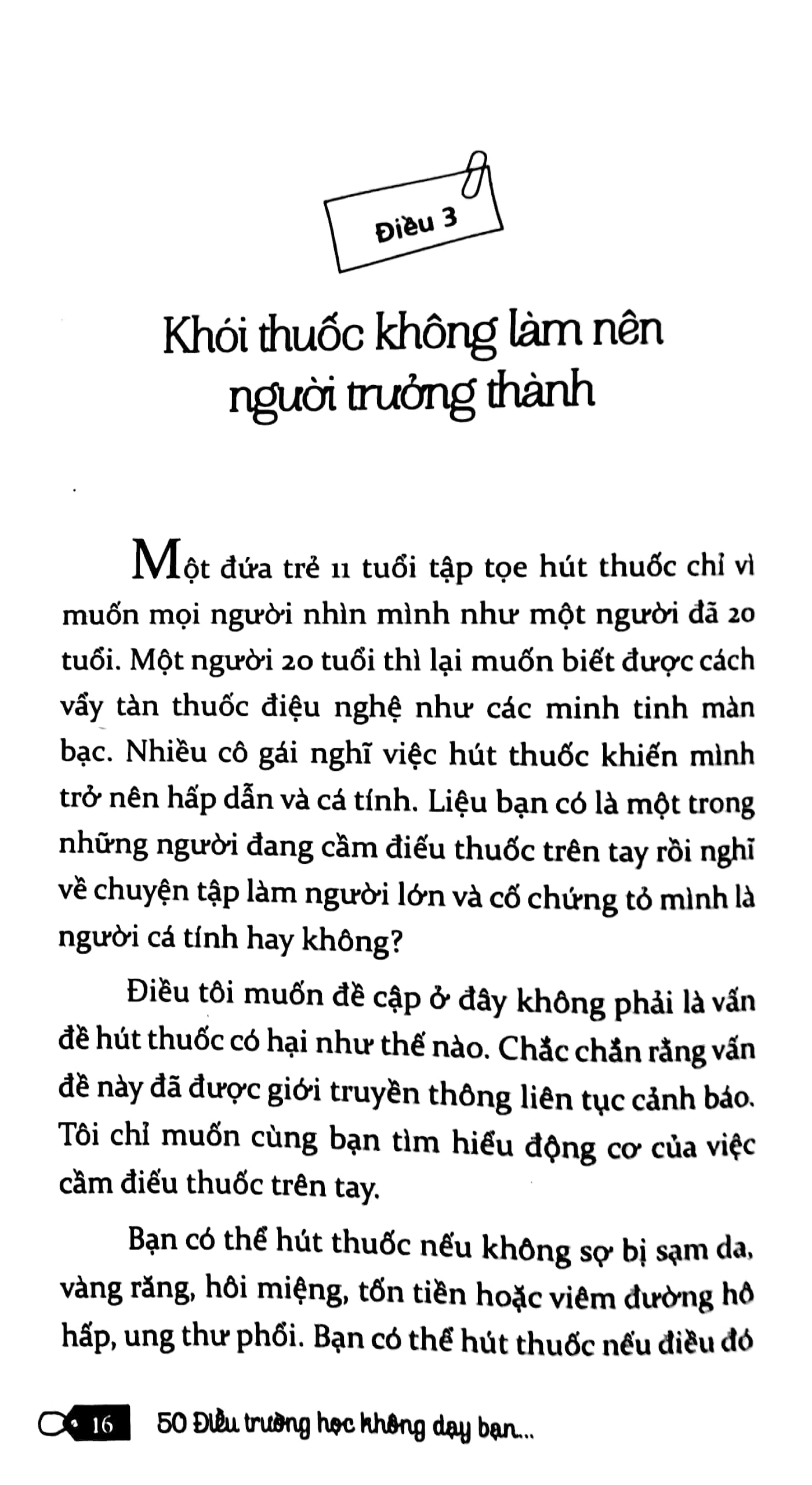 50 điều trường học không dạy bạn và 20 điều cần làm trước khi rời ghế nhà trường (tái bản 2023) - Ảnh 6