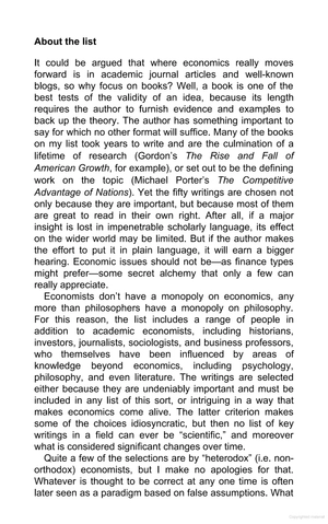 50 economics classics: revised edition - Ảnh 5