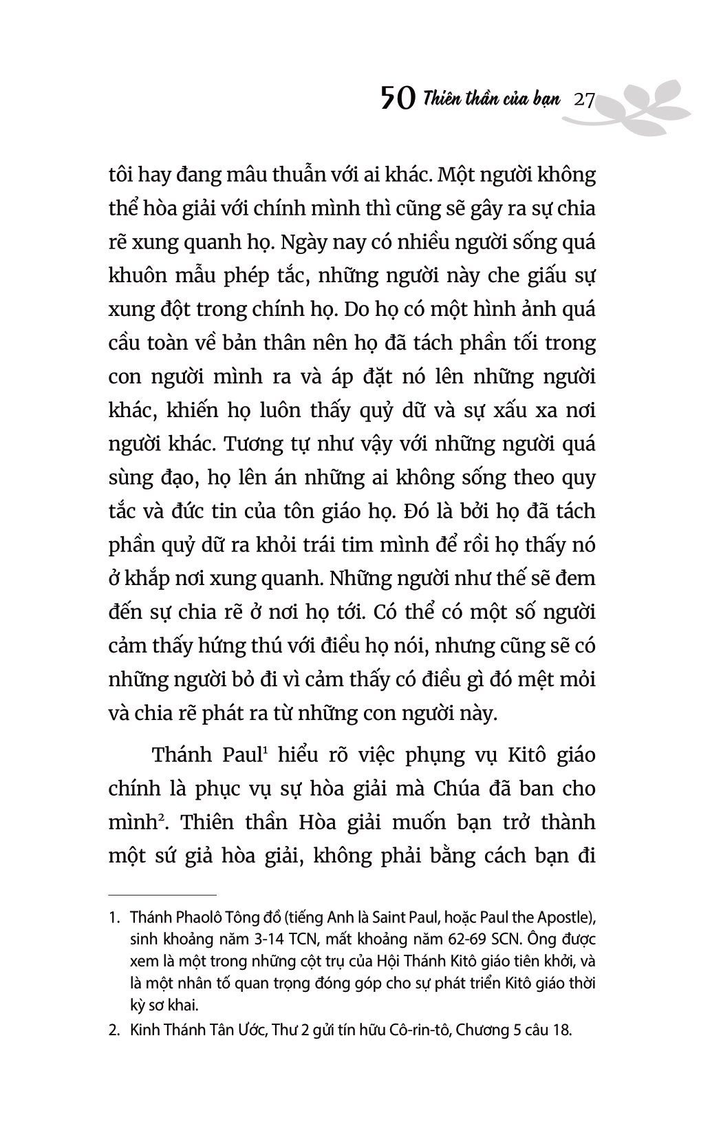 50 thiên thần của bạn - giải phóng bản thân khỏi buồn phiền và cô đơn (tái bản 2023) - Ảnh 14