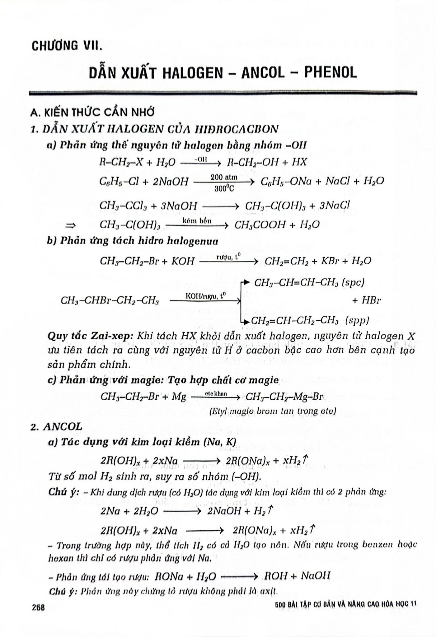 500 bài tập cơ bản và nâng cao hóa học 11 - Ảnh 4
