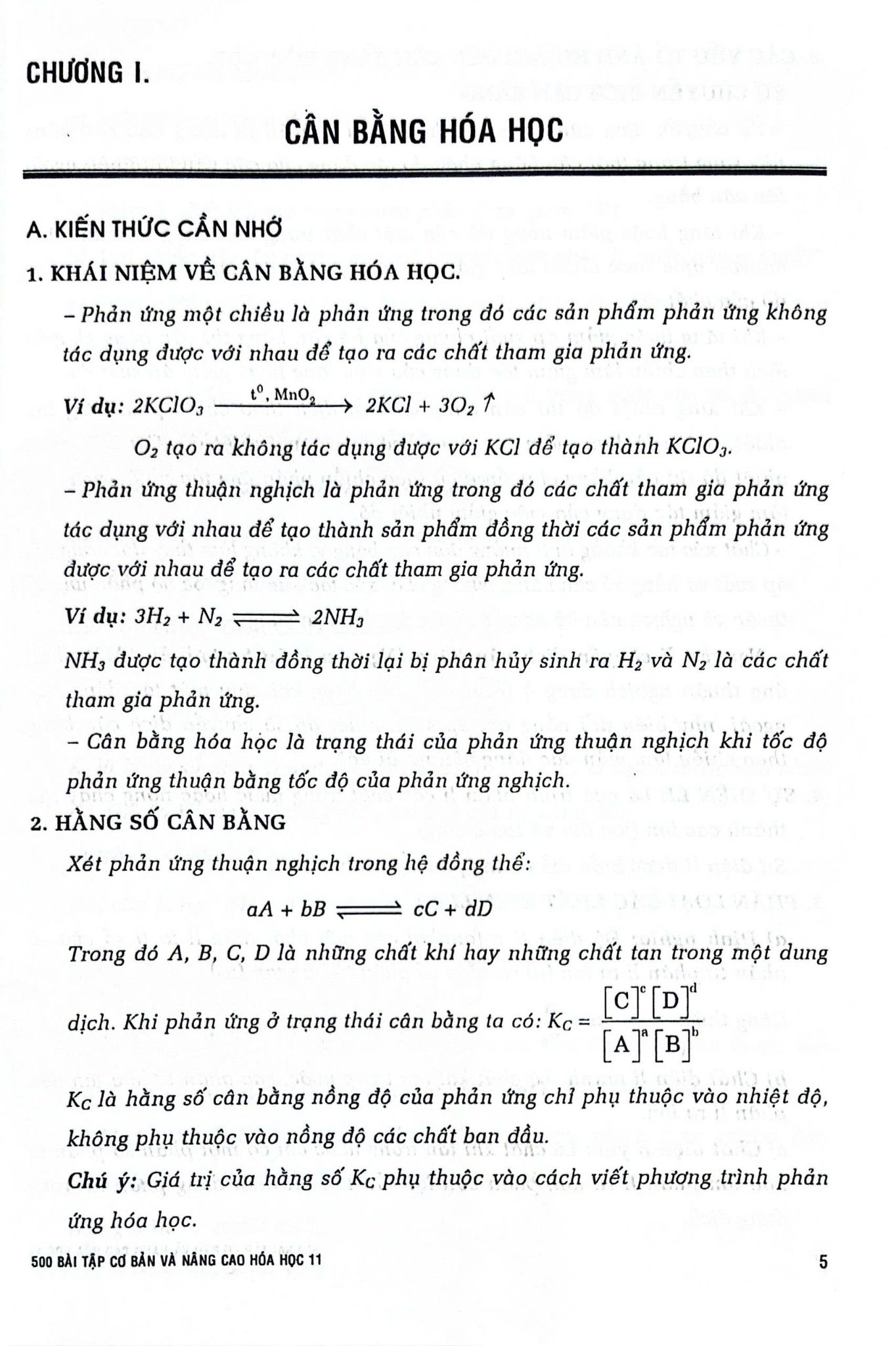 500 bài tập cơ bản và nâng cao hóa học 11 - Ảnh 6