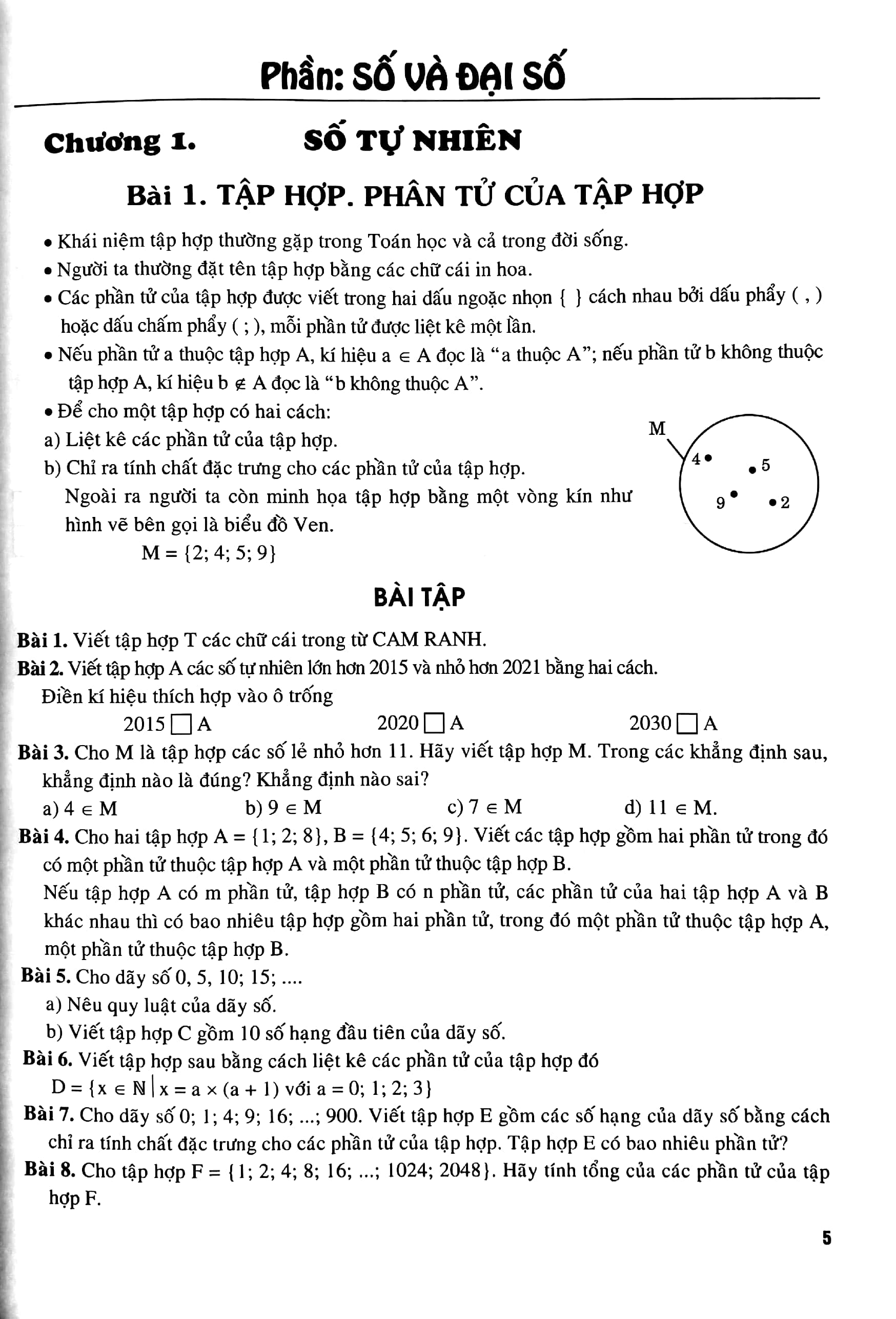 500 bài tập cơ bản và nâng cao toán 6 (đánh giá và phát triển năng lực toán) - Ảnh 5