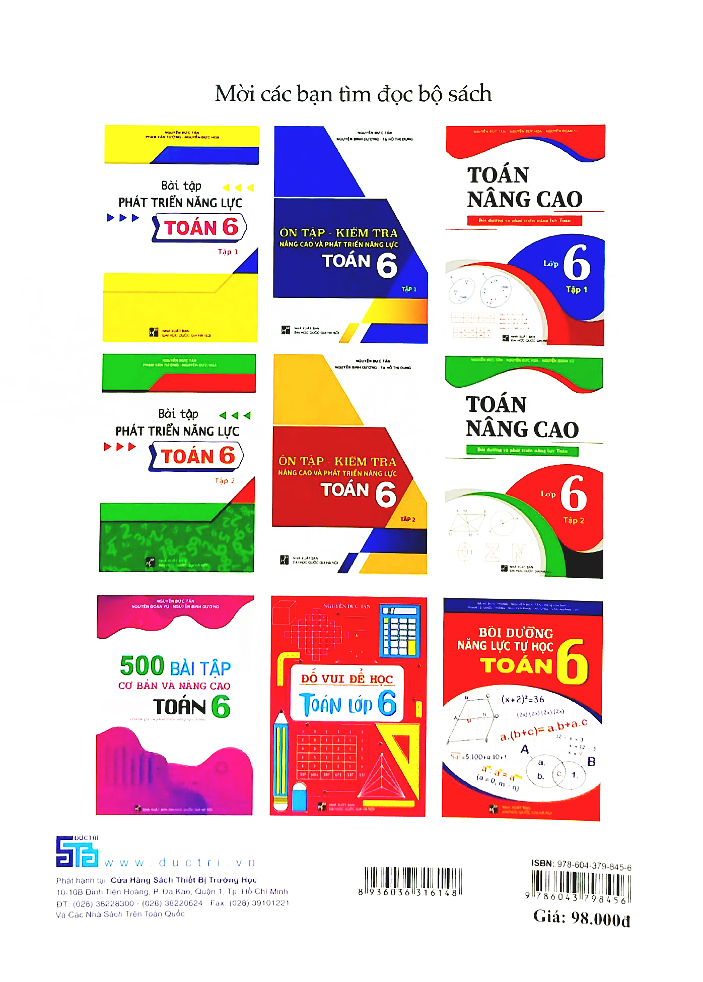 500 bài tập cơ bản và nâng cao toán 6 (đánh giá và phát triển năng lực toán) - Ảnh 7