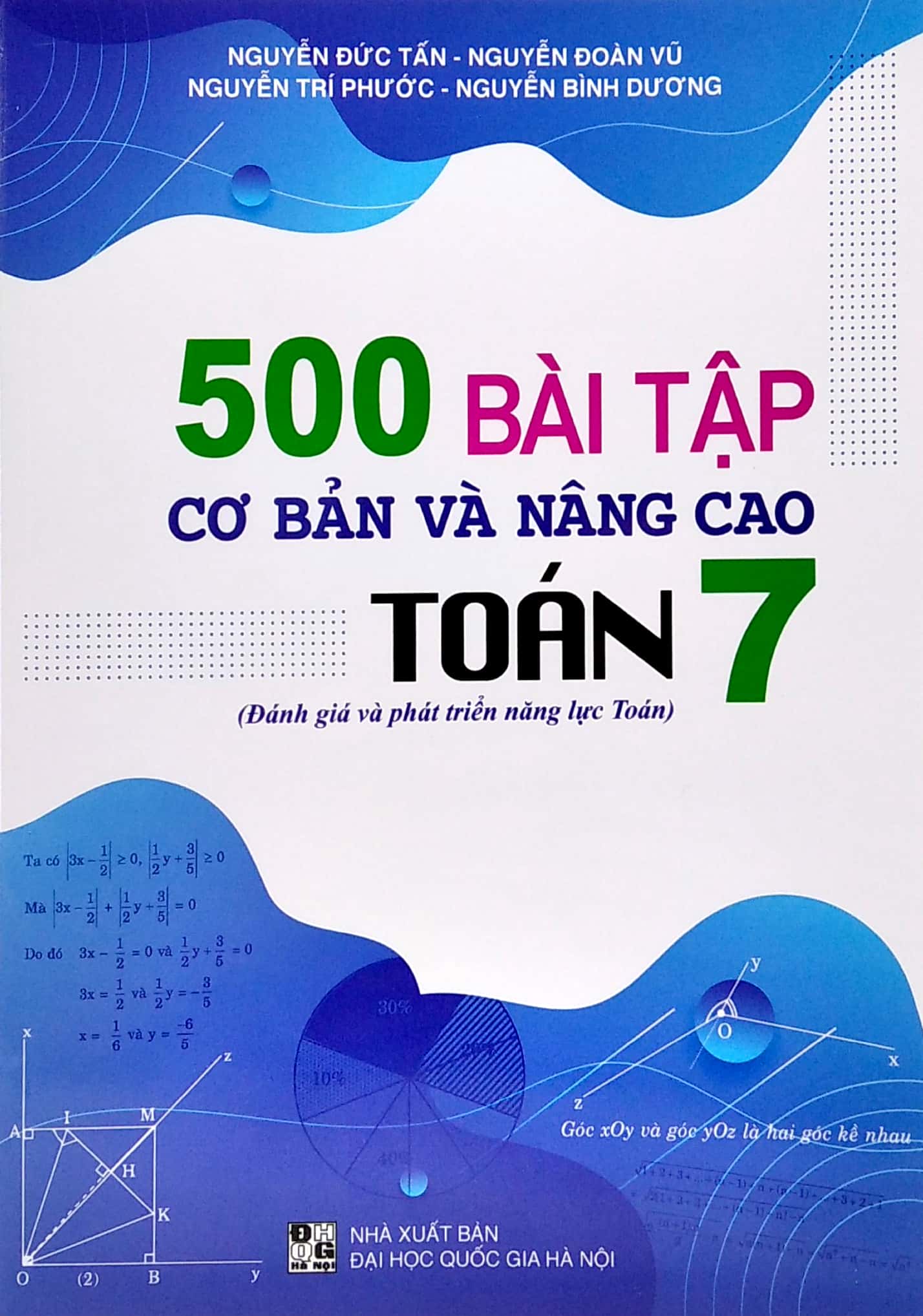 500 bài tập cơ bản và nâng cao toán 7 (đánh giá và phát triển năng lực toán) - Ảnh 2