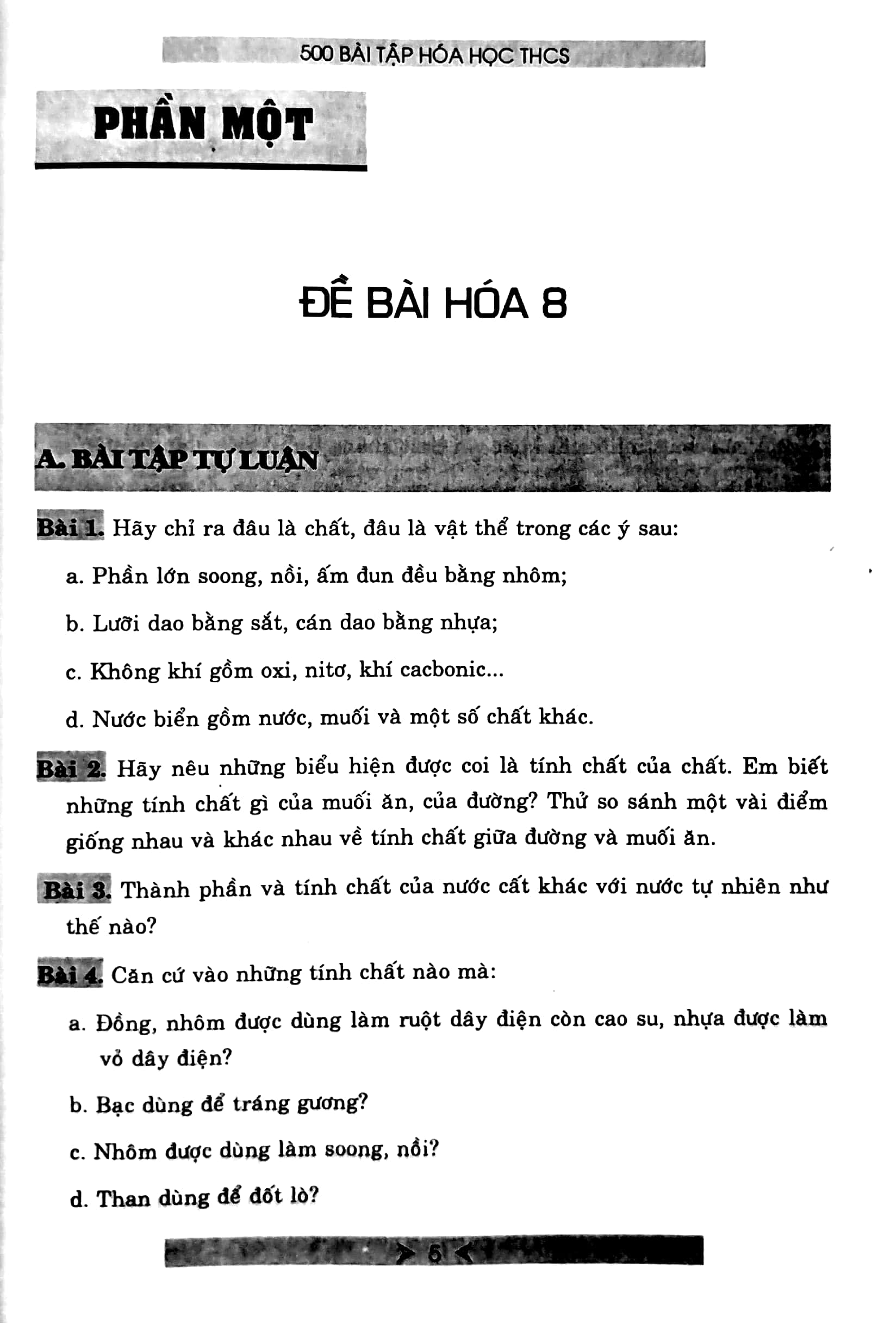 500 bài tập hóa học trung học cơ sở - Ảnh 5