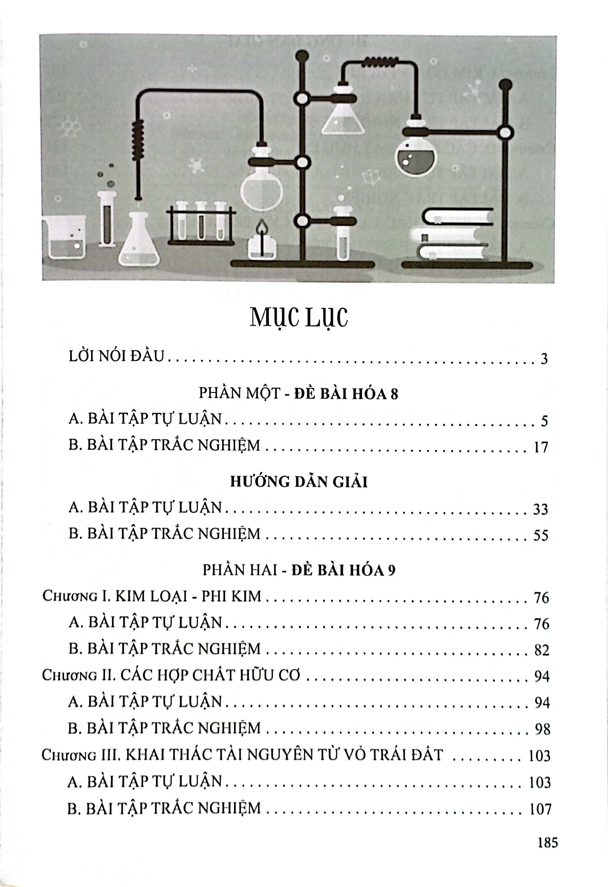 500 Bai Tap Hoa Hoc Trung Hoc Co So (Dung Cho Cac Bo SGK Hien Hanh) - Ảnh 3