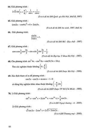 500 bài toán chọn lọc 11 (dùng chung cho các bộ sgk hiện hành) - Ảnh 10