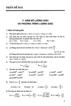 500 bài toán chọn lọc 11 (dùng chung cho các bộ sgk hiện hành) - Ảnh 3