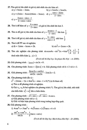 500 bài toán chọn lọc 11 (dùng chung cho các bộ sgk hiện hành) - Ảnh 6