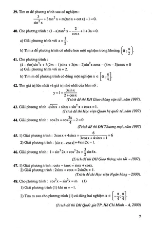 500 bài toán chọn lọc 11 (dùng chung cho các bộ sgk hiện hành) - Ảnh 7