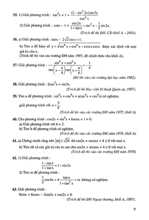 500 bài toán chọn lọc 11 (dùng chung cho các bộ sgk hiện hành) - Ảnh 9
