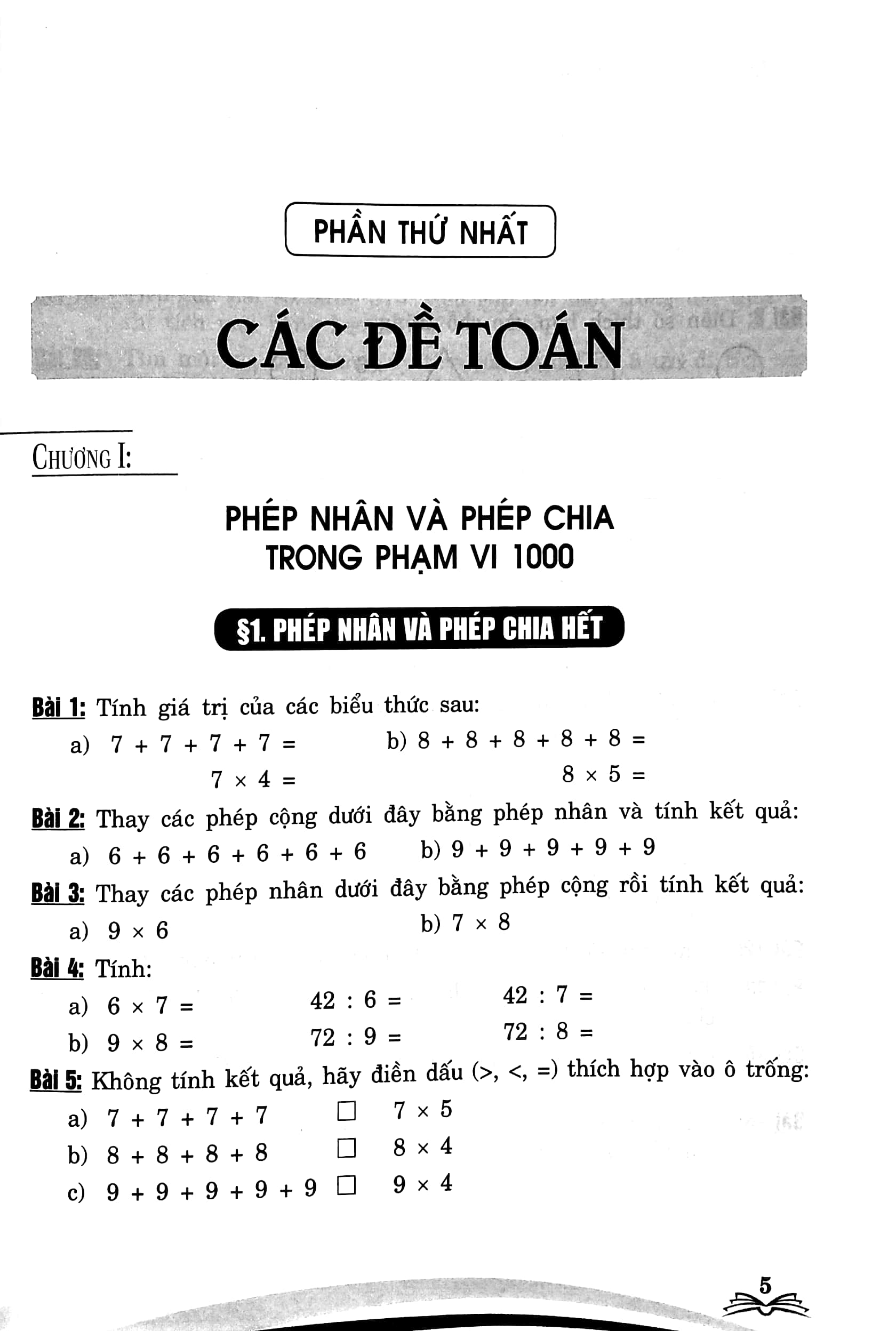 500 bài toán chọn lọc lớp 3 (theo chương trình giáo dục phổ thông mới) - Ảnh 5
