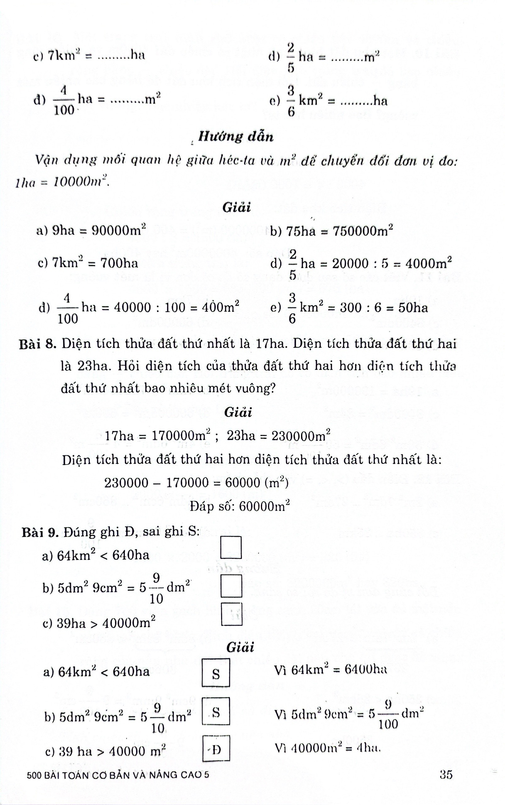 500 bài toán cơ bản và nâng cao 5 (theo chương trình gdpt mới) - Ảnh 6