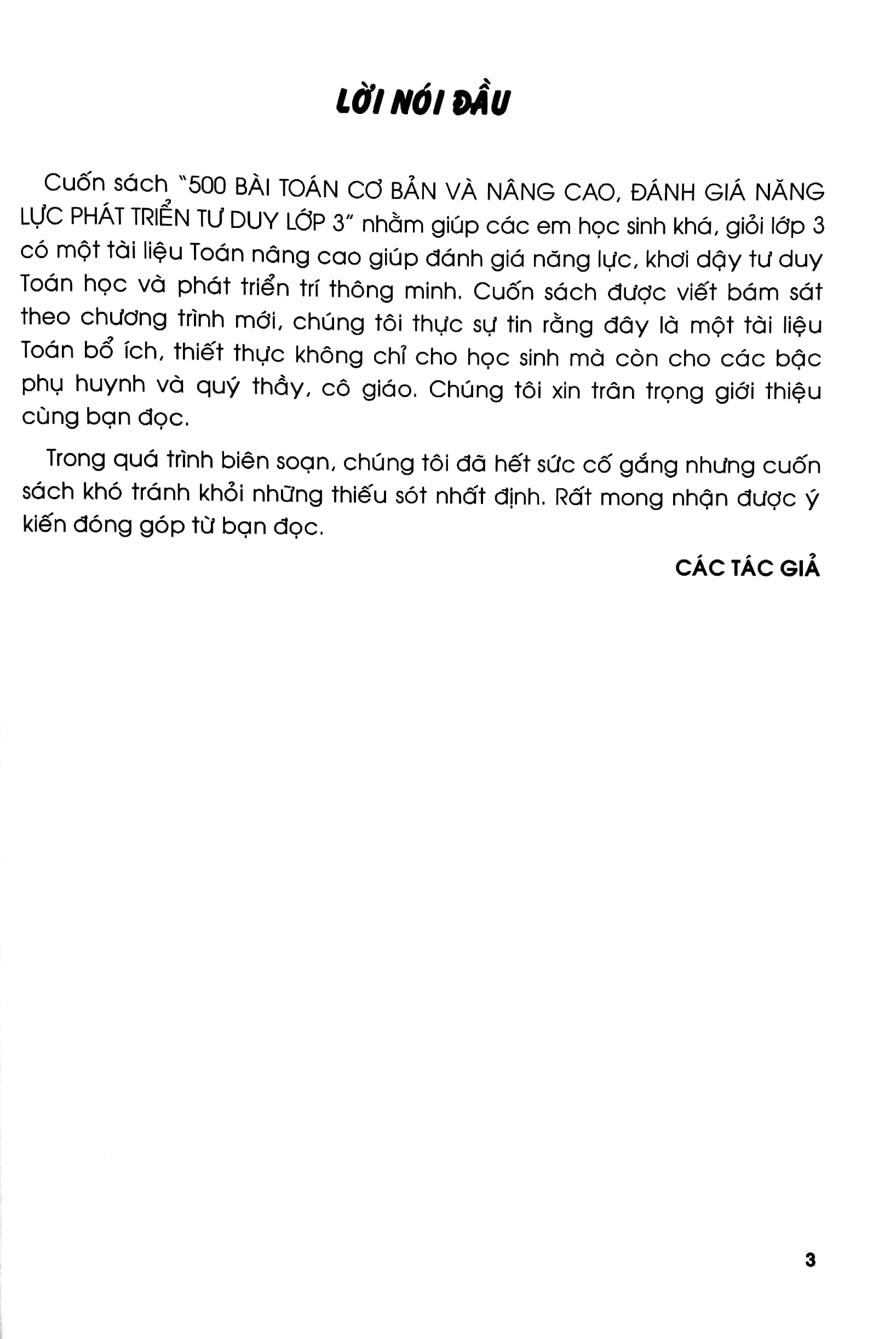 500 bài toán cơ bản và nâng cao lớp 3 (đánh giá năng lực phát triển tư duy) - Ảnh 4