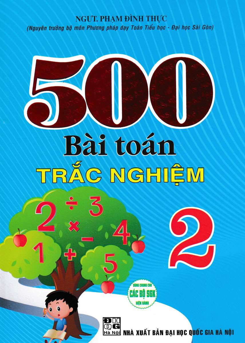 500 bài toán trắc nghiệm 2 (dùng chung cho các bộ sgk hiện hành) - Ảnh 2