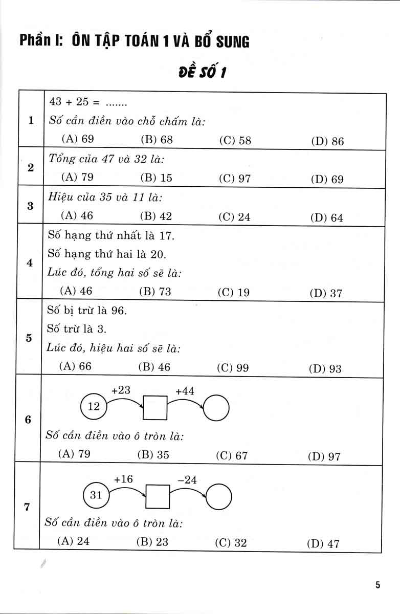 500 bài toán trắc nghiệm 2 (dùng chung cho các bộ sgk hiện hành) - Ảnh 6
