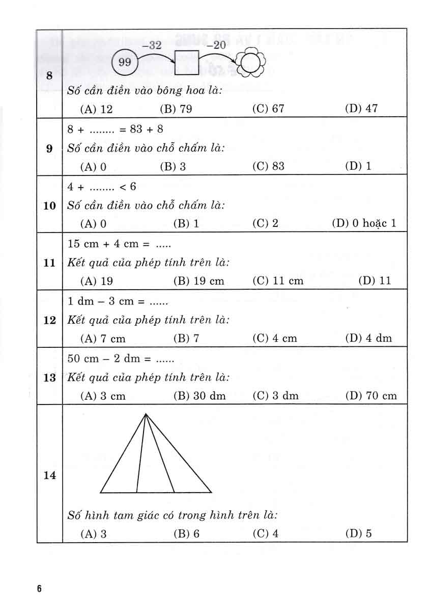 500 bài toán trắc nghiệm 2 (dùng chung cho các bộ sgk hiện hành) - Ảnh 7