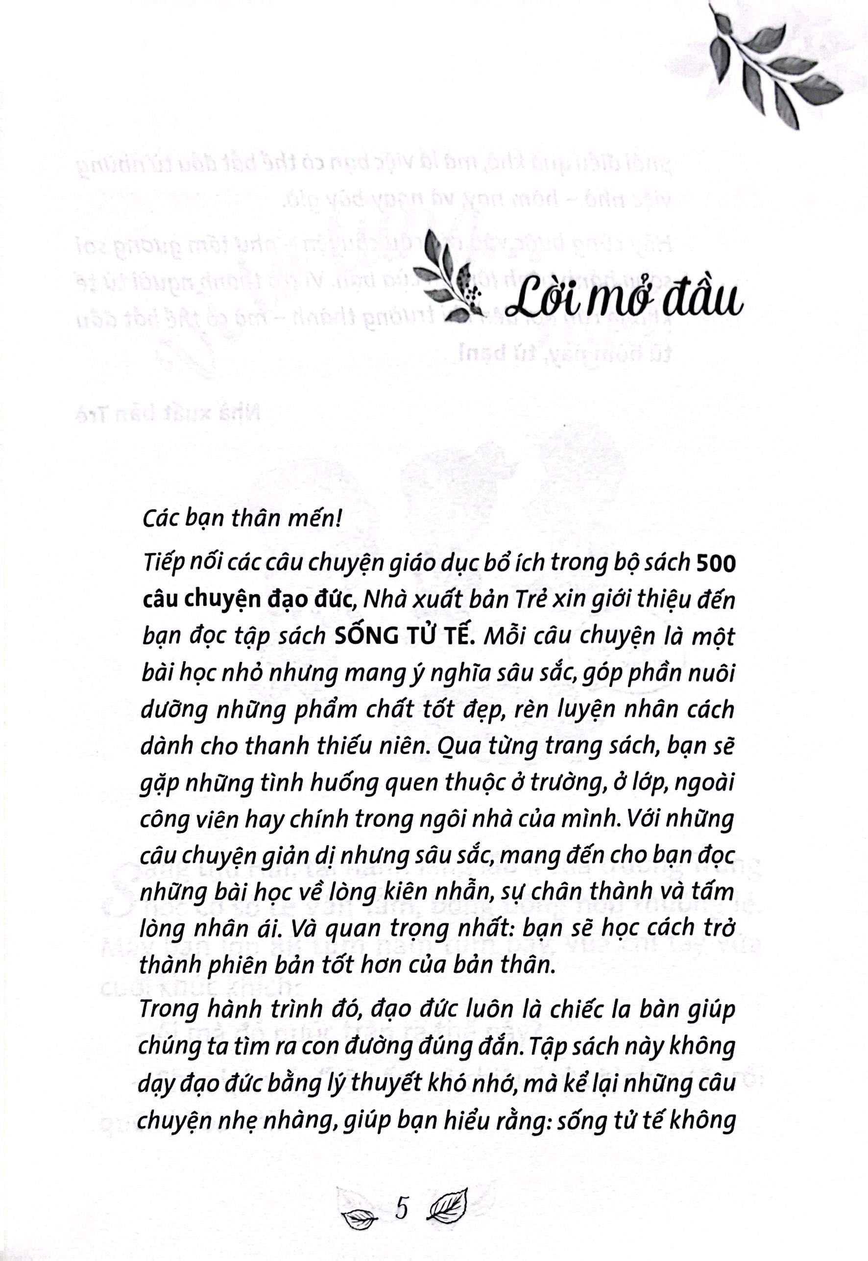 500 Câu Chuyện Đạo Đức - Sống Tử Tế - Ảnh 3