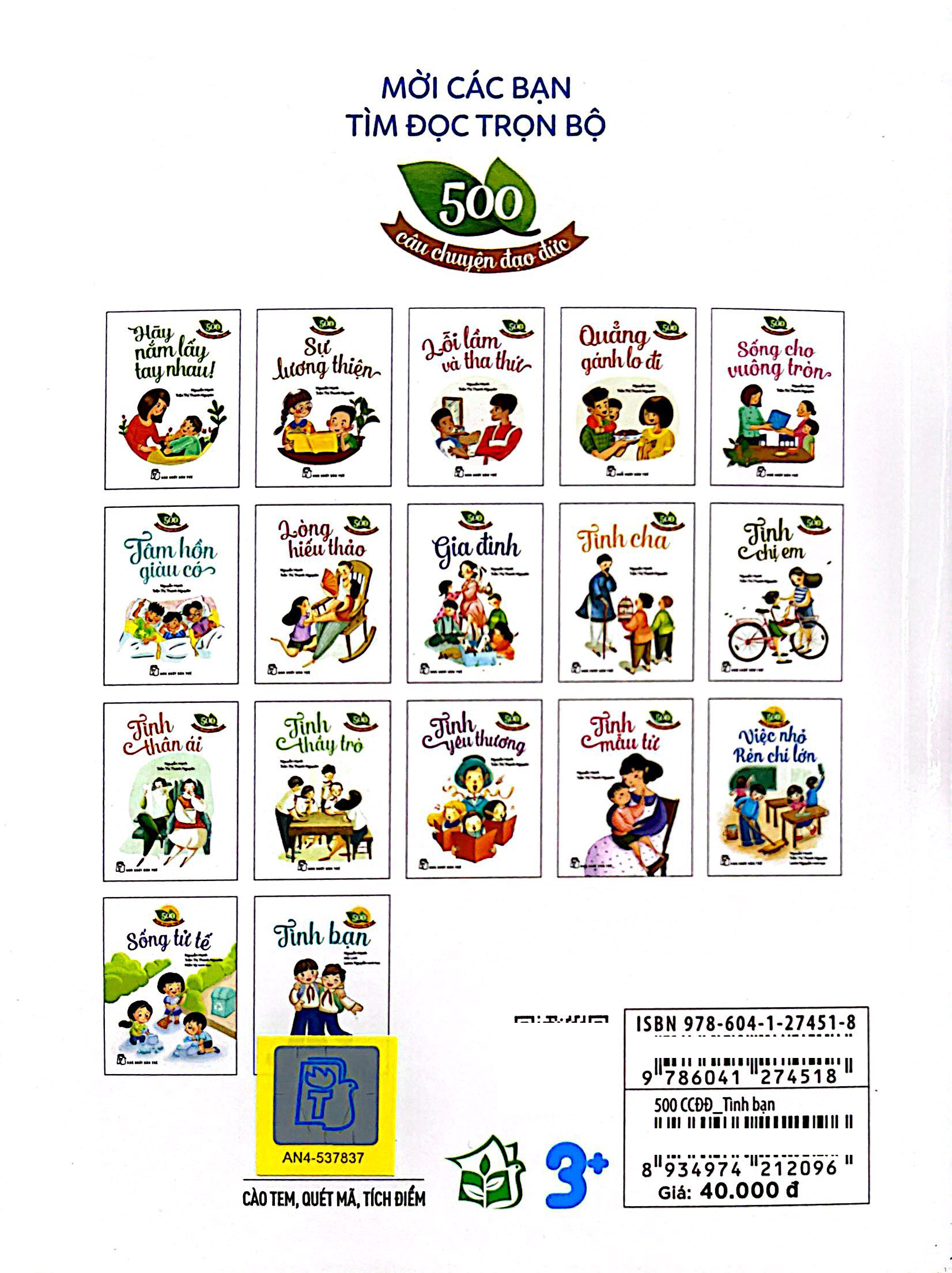 500 Câu Chuyện Đạo Đức - Tình Bạn - Ảnh 8