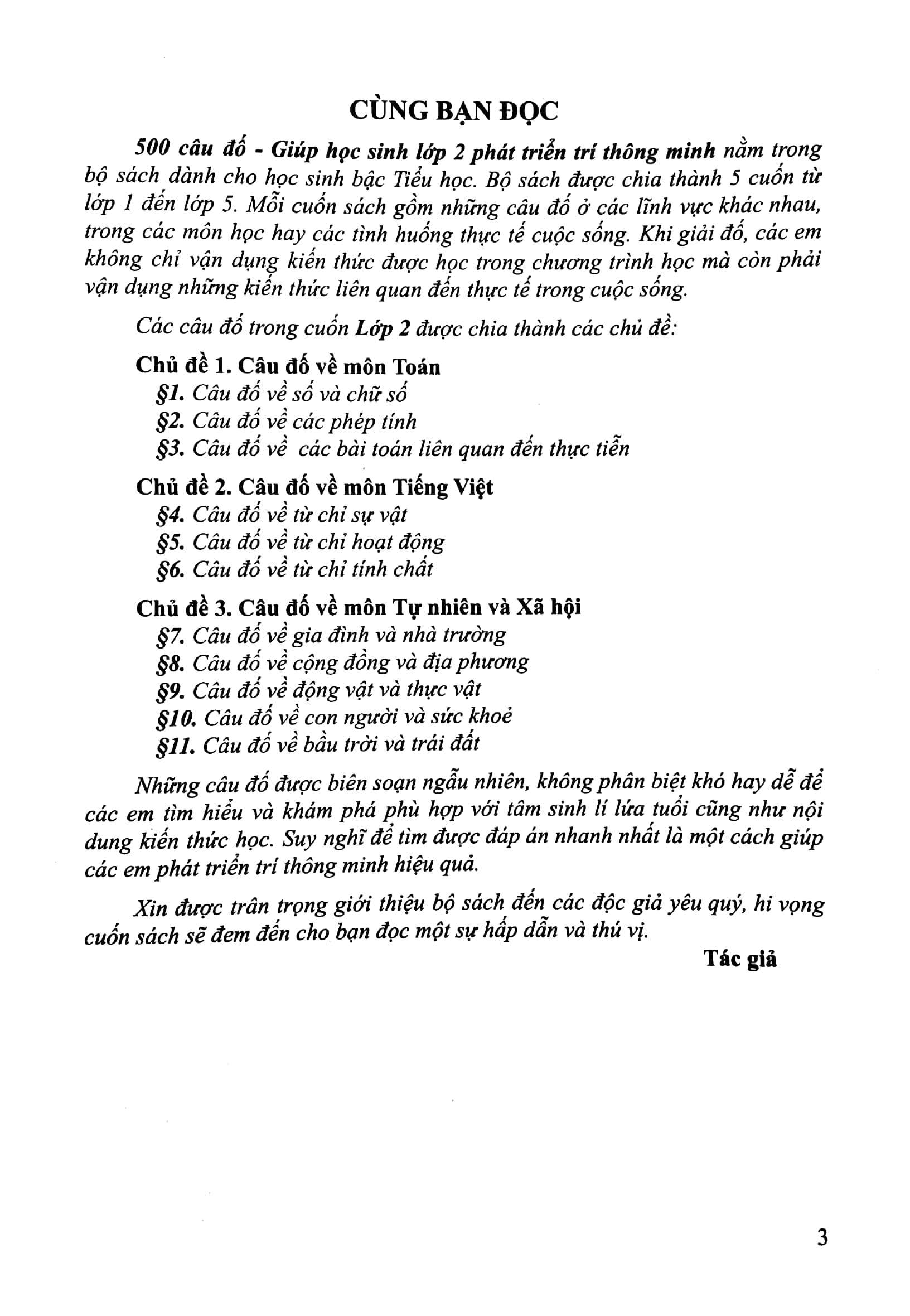 500 câu đố - giúp học sinh lớp 2 phát triển trí thông minh - Ảnh 4