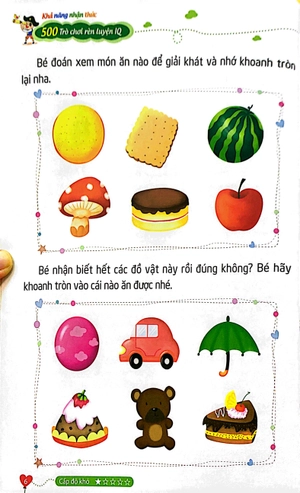 500 trò chơi rèn luyện iq (4-10 tuổi) - khả năng nhận thức - Ảnh 6