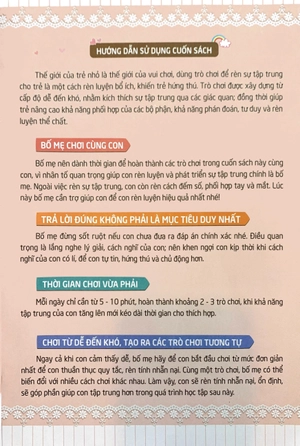 500 trò chơi rèn luyện iq (4-10 tuổi) - khả năng tập trung - Ảnh 3