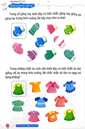 500 trò chơi rèn luyện iq (4-10 tuổi) - khả năng tập trung - Ảnh 6