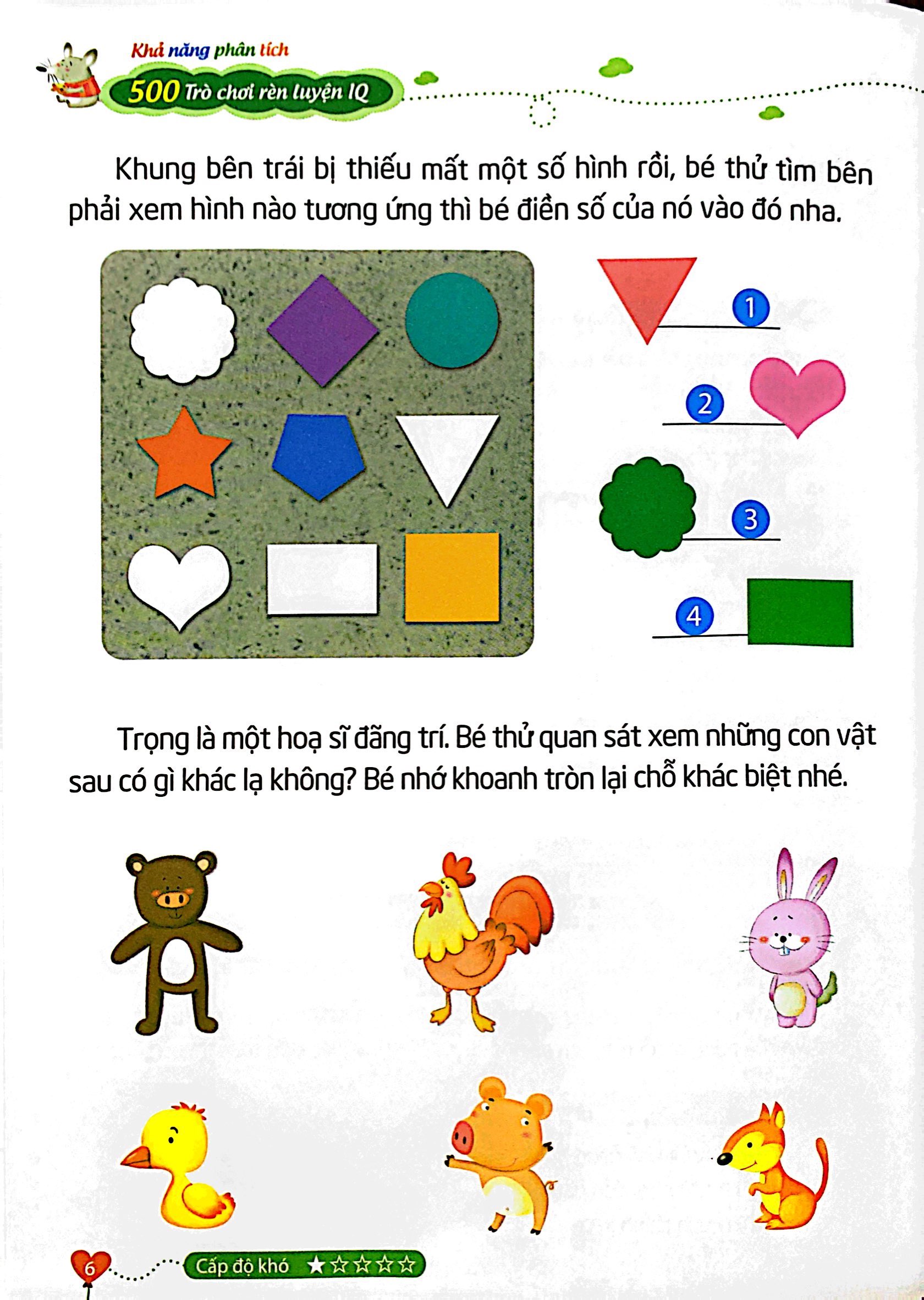 500 trò chơi rèn luyện iq - khả năng phân tích - Ảnh 6