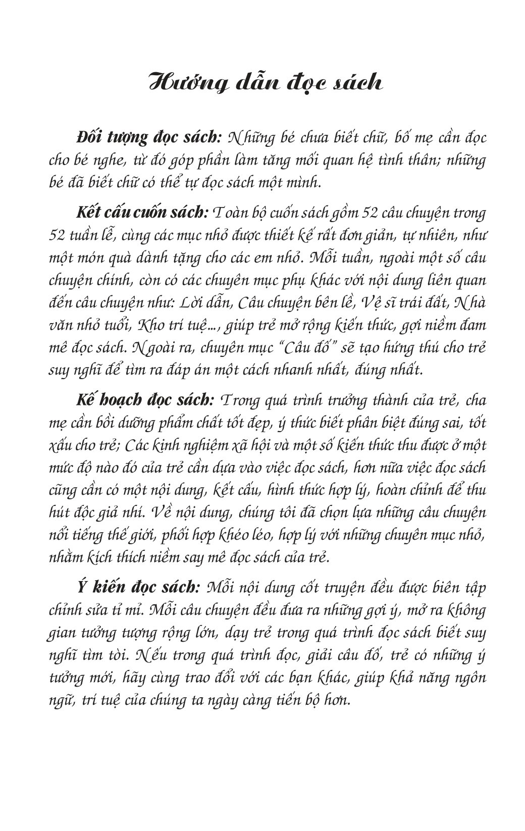 52 câu chuyện hay phát triển trí tuệ (tái bản 2019) - Ảnh 3
