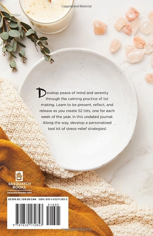 52 lists for calm: journaling inspiration for soothing anxiety and creating a peaceful life - Ảnh 20