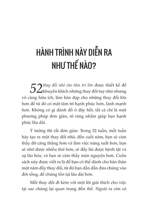 52 thay đổi nhỏ cho tâm trí lớn - Ảnh 13