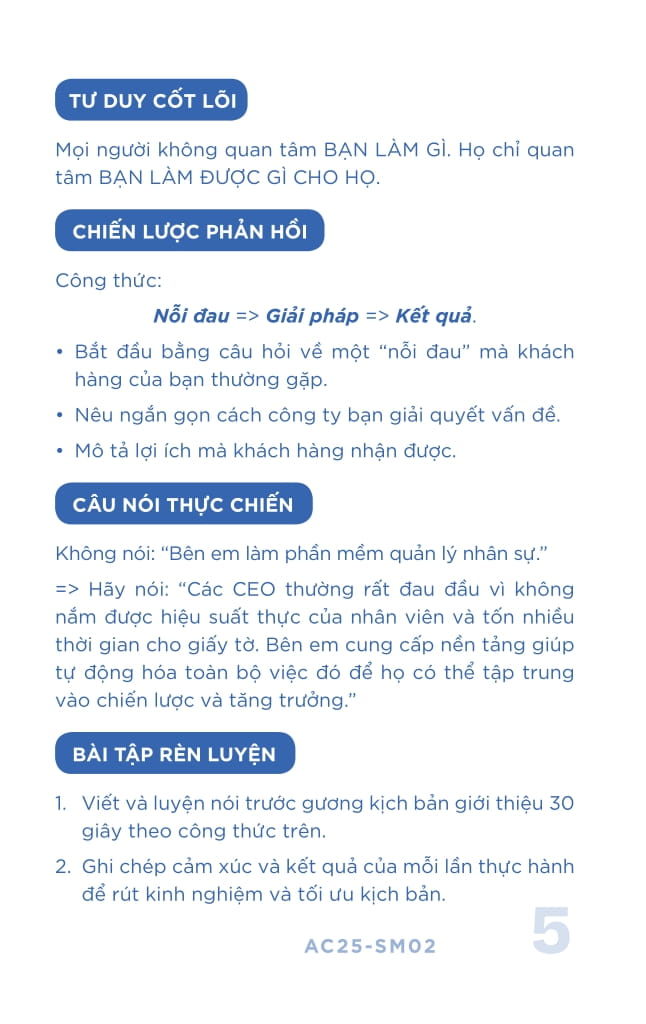 52 Tình Huống Thực Chiến Để Trở Thành “Sát Thủ Doanh Số” - Ảnh 13