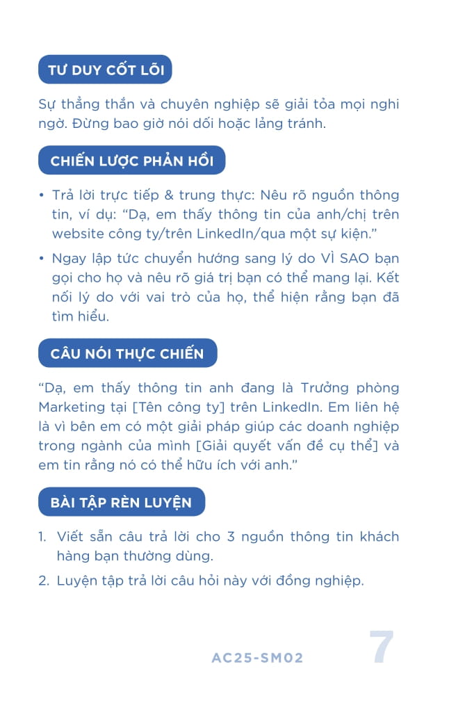 52 Tình Huống Thực Chiến Để Trở Thành “Sát Thủ Doanh Số” - Ảnh 17