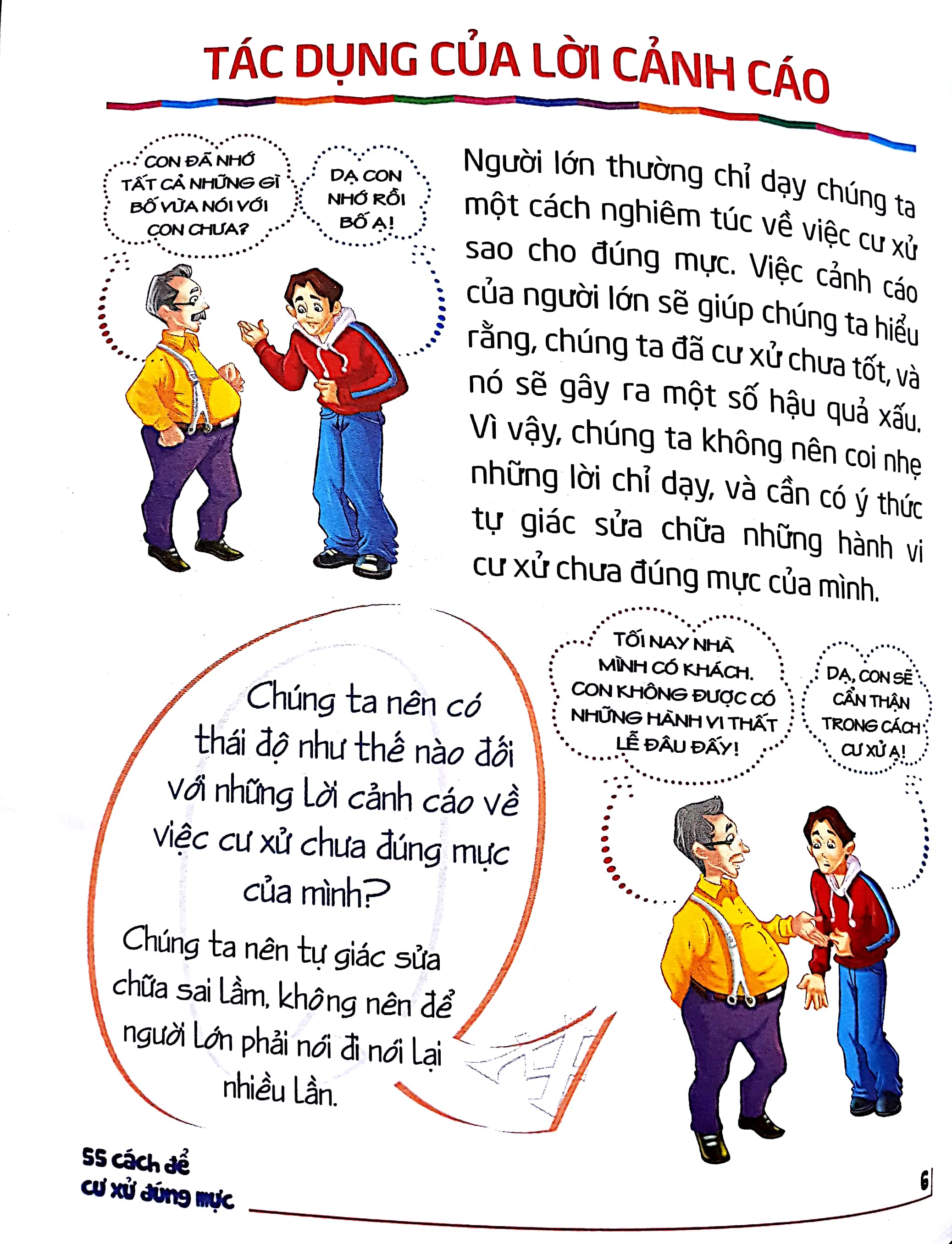 55 cách để cư xử đúng mực - Ảnh 3