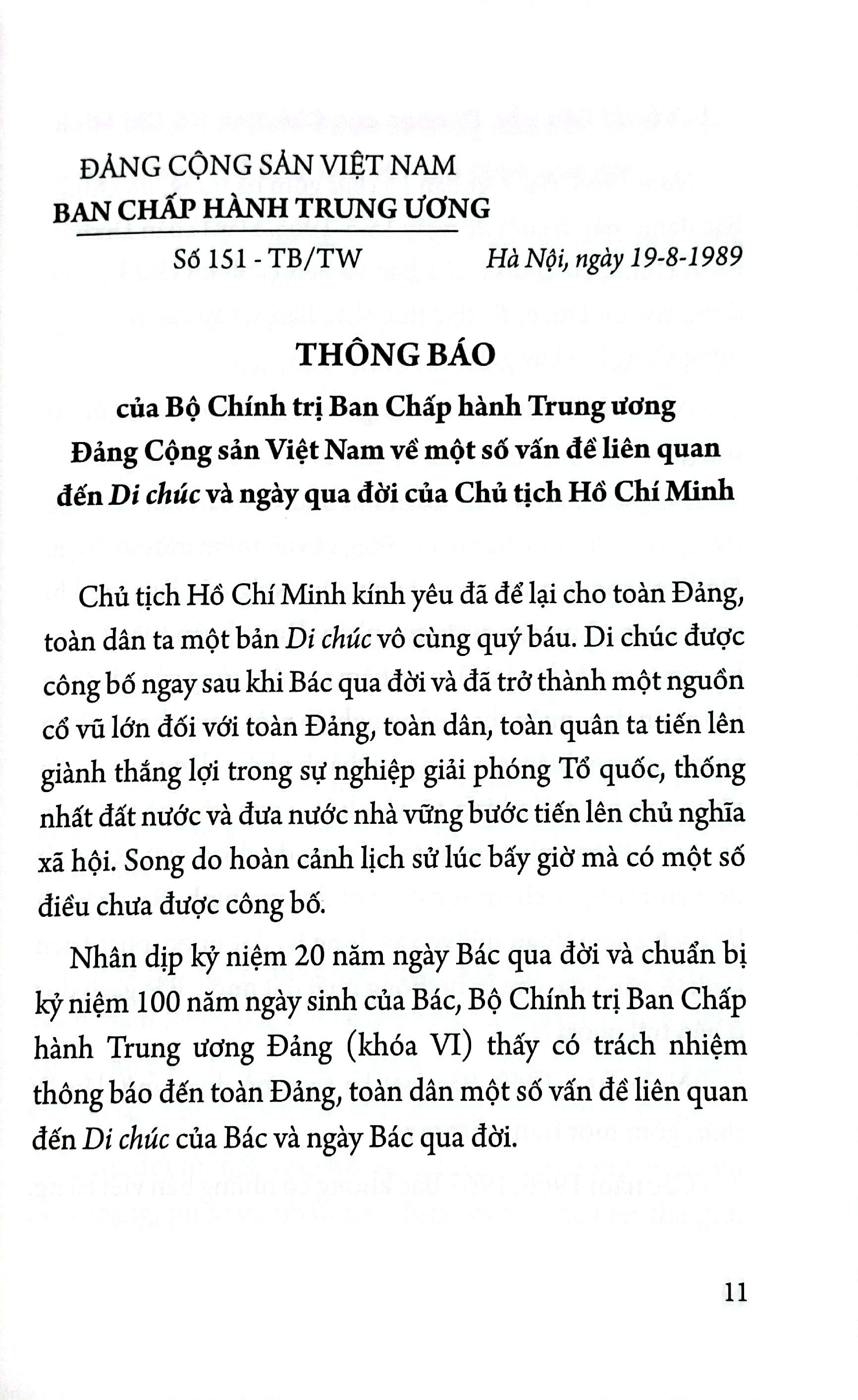 55 Năm Thực Hiện Di Chúc Của Chủ Tịch Hồ Chí Minh - Ảnh 5