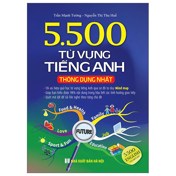 5500 Tu Vung Tieng Anh Thong Dung Nhat - Ban Mau (Tai Ban 2025)