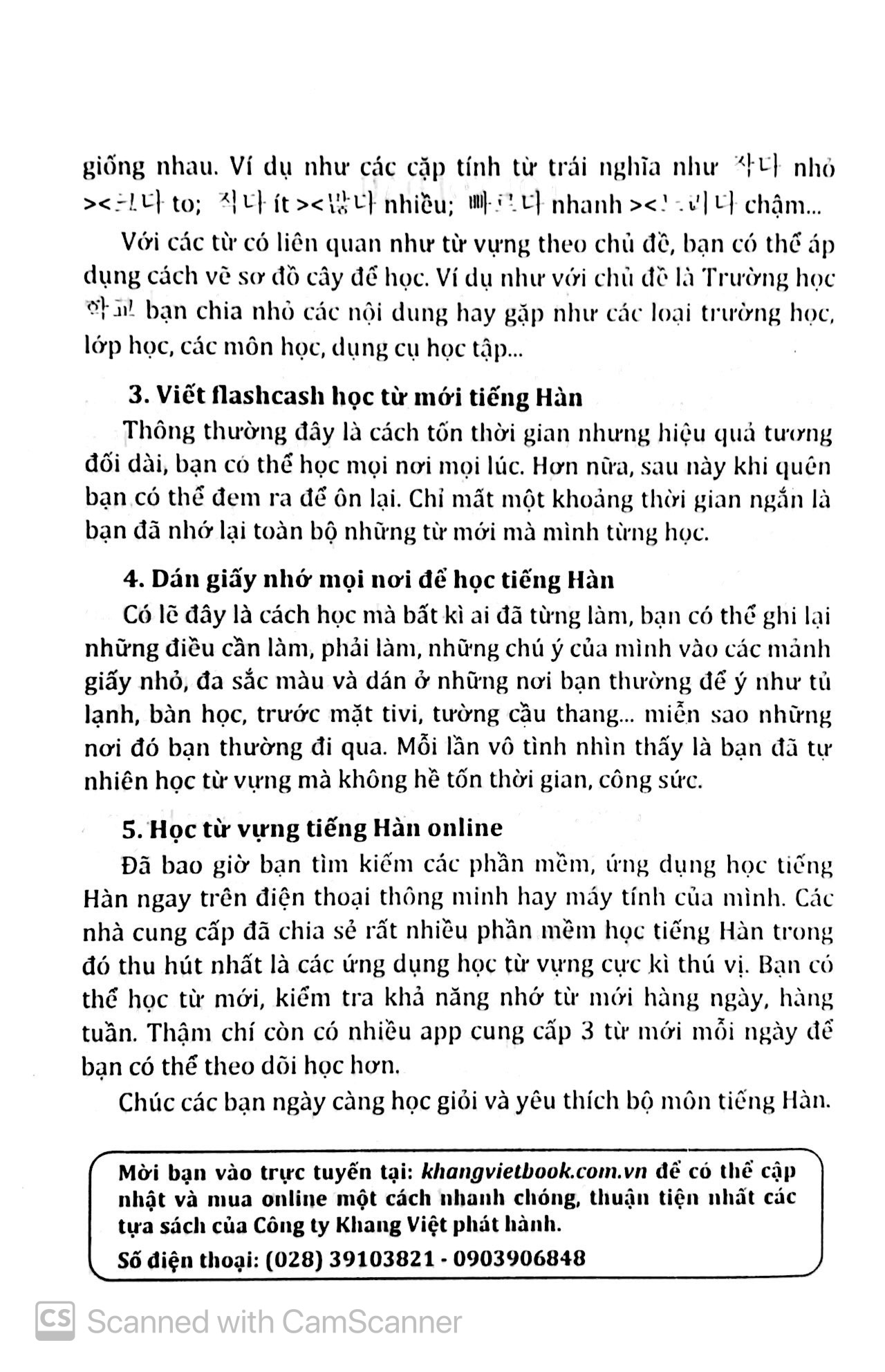 5500 từ vựng tiếng hàn thông dụng theo chủ đề - Ảnh 5