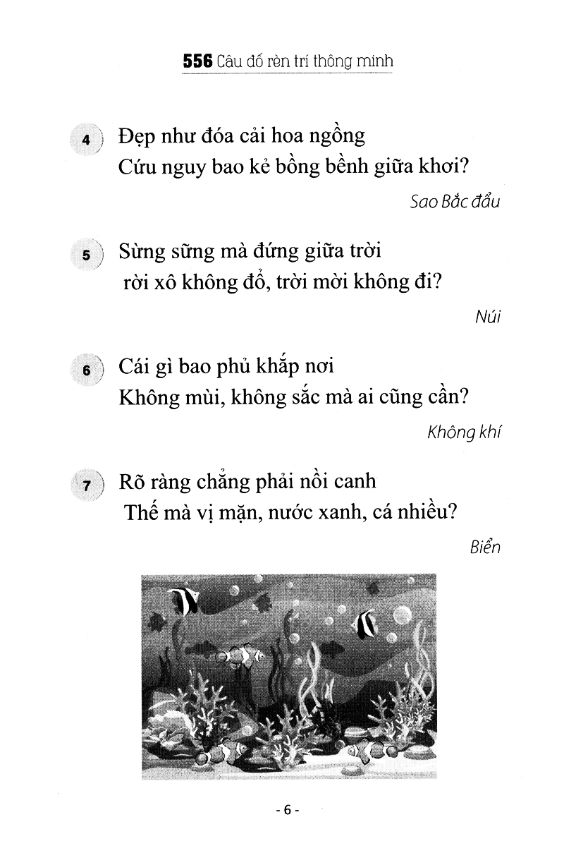 556 câu đố rèn trí thông minh (tái bản) - Ảnh 4