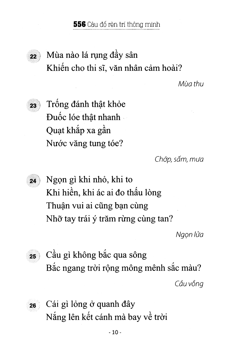 556 câu đố rèn trí thông minh (tái bản) - Ảnh 8