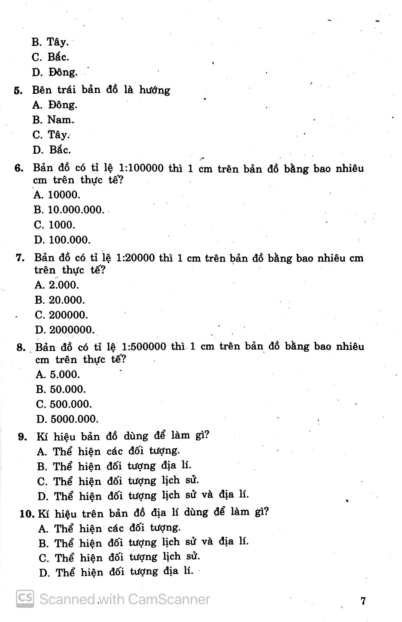 599 câu hỏi trắc nghiệm lịch sử - địa lí 4 - Ảnh 7