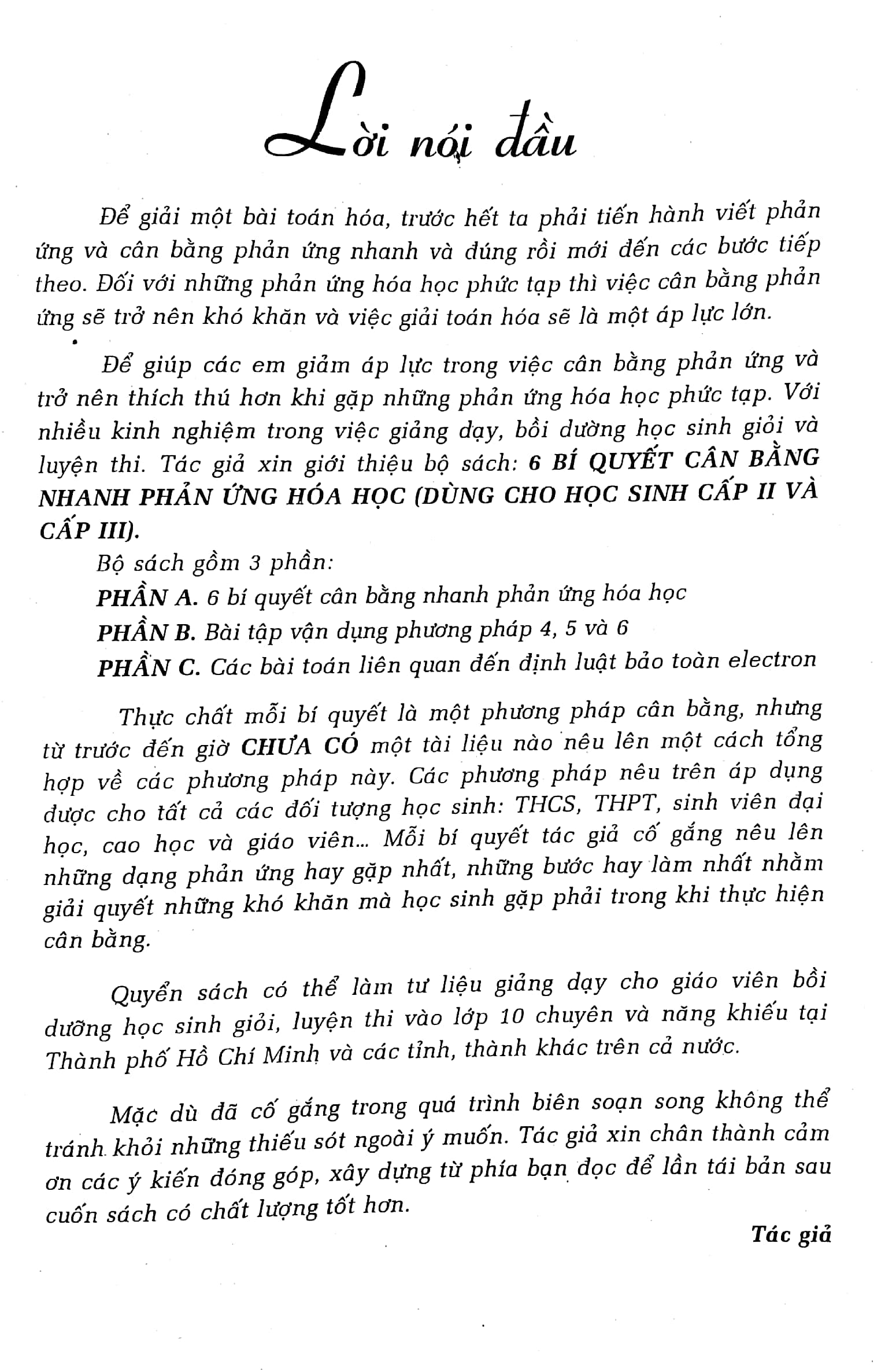6 bí quyết cân bằng nhanh phản ứng hóa học cấp 2-3 - Ảnh 3