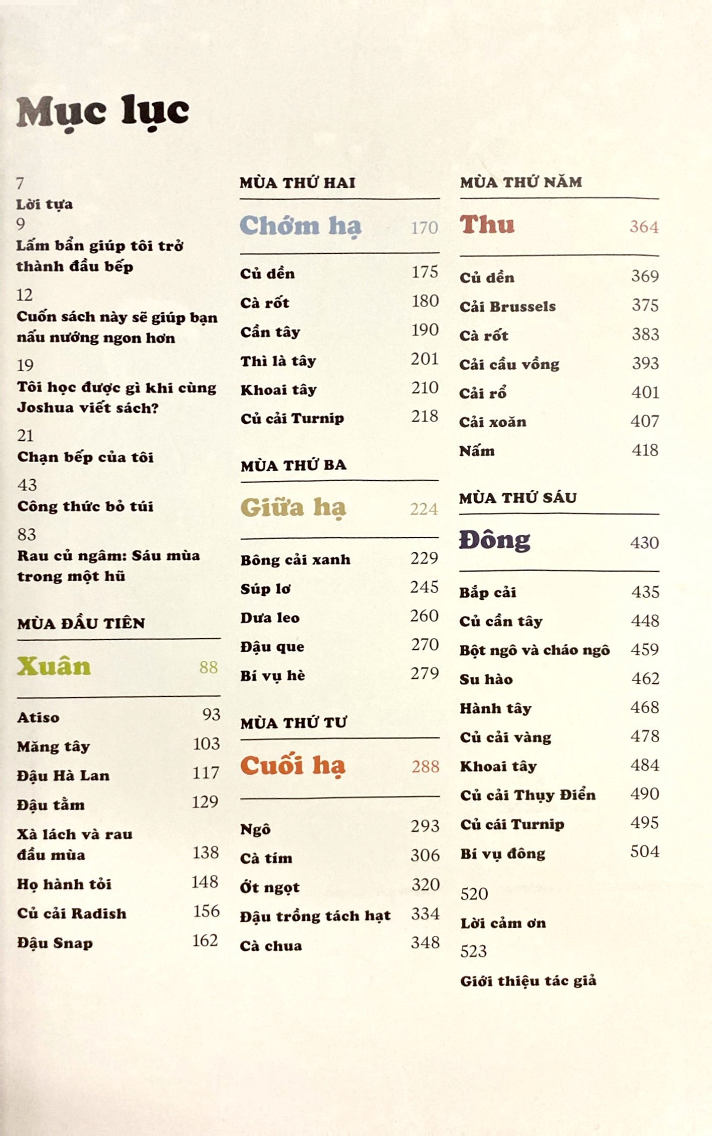 6 mùa - six seasons james beard foundation award winner - Ảnh 3