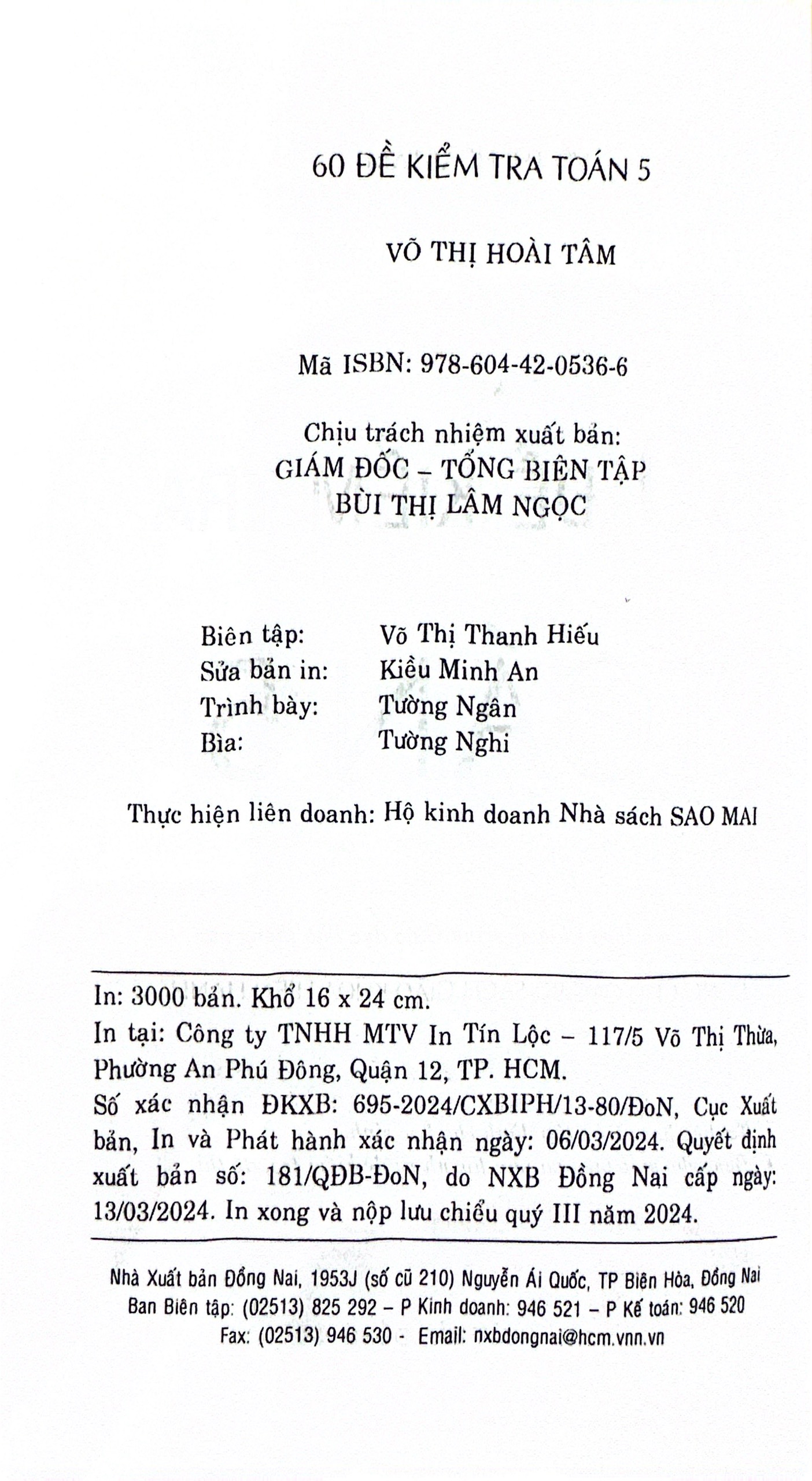 60 đề kiểm tra toán 5 (theo chương trình gdpt mới) - Ảnh 9