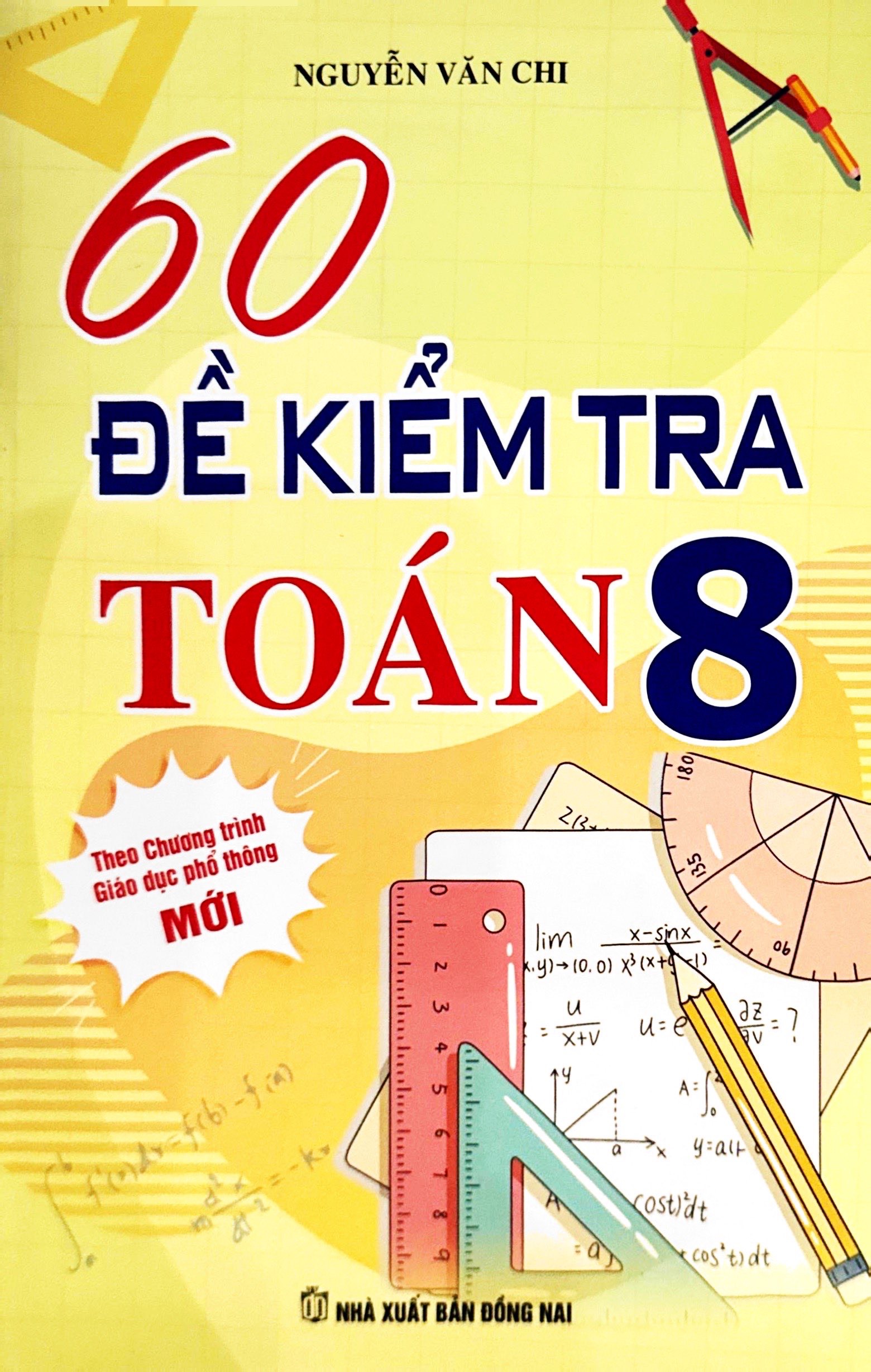 60 đề kiểm tra toán 8 (theo chương trình gdpt mới) - Ảnh 2