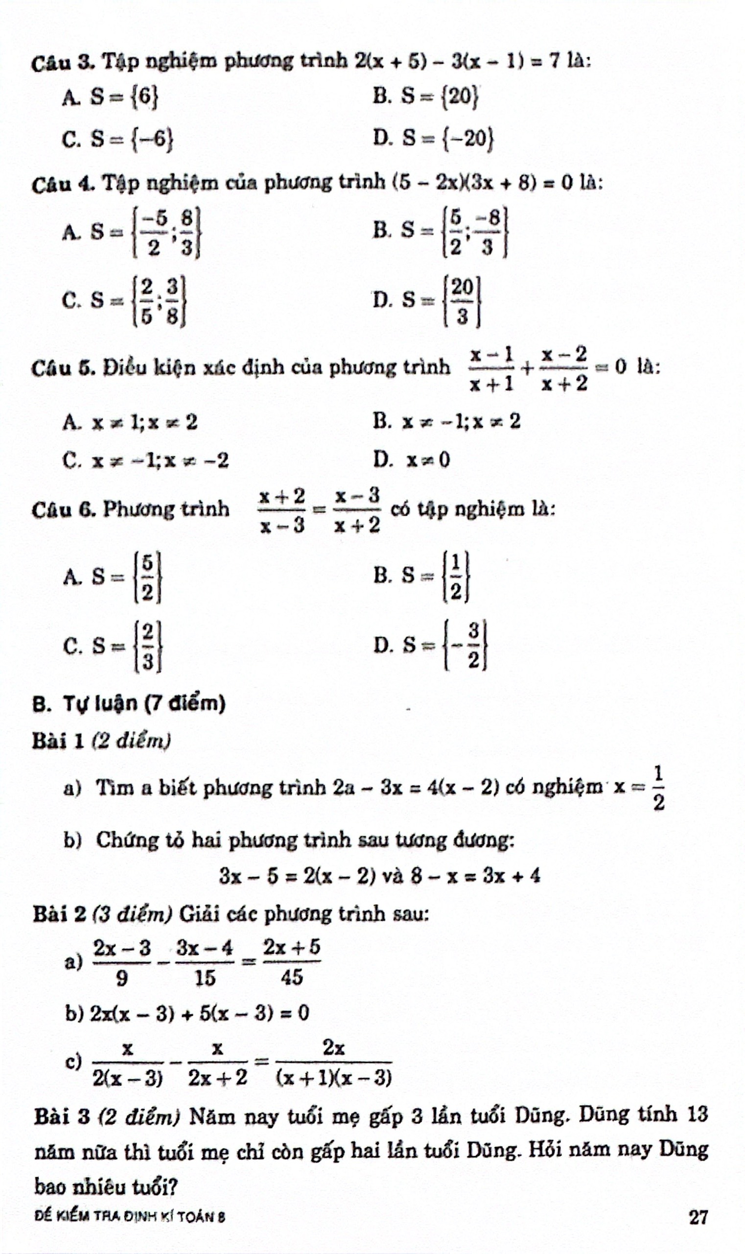 60 đề kiểm tra toán 8 (theo chương trình gdpt mới) - Ảnh 7