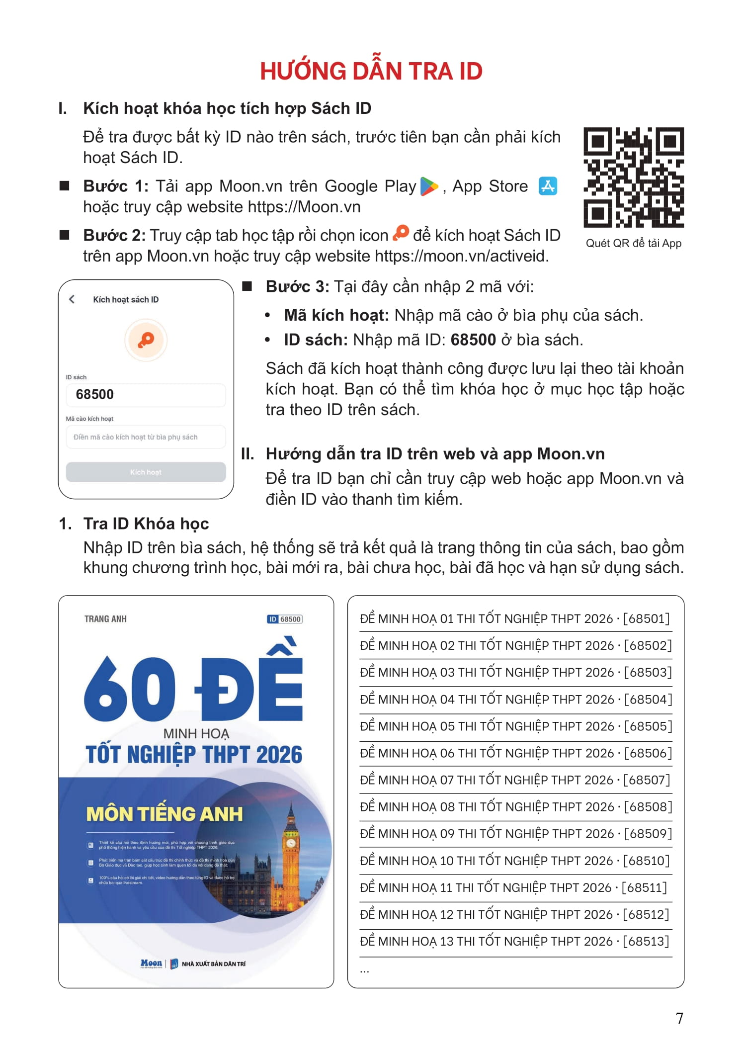 60 Đề Minh Họa Tốt Nghiệp THPT 2026 - Môn Tiếng Anh - Ảnh 6