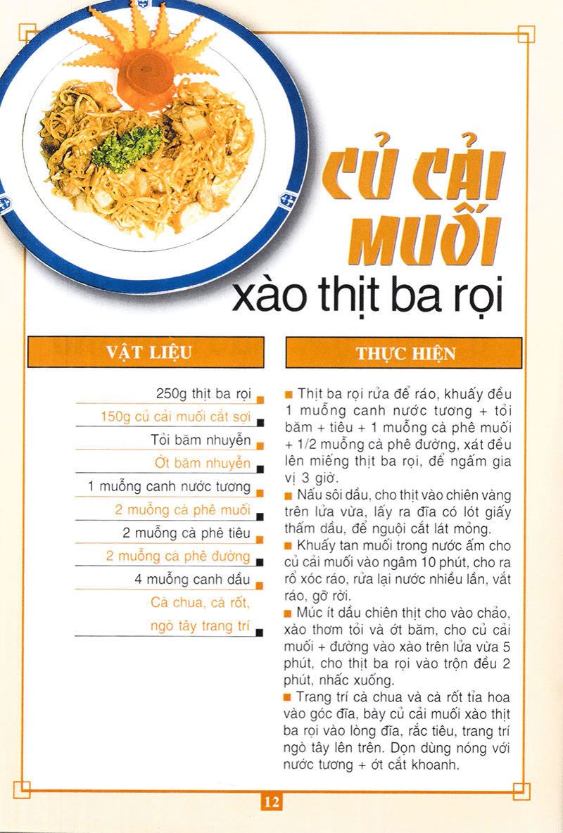 60 món ăn được ưa thích - món thịt heo - Ảnh 13