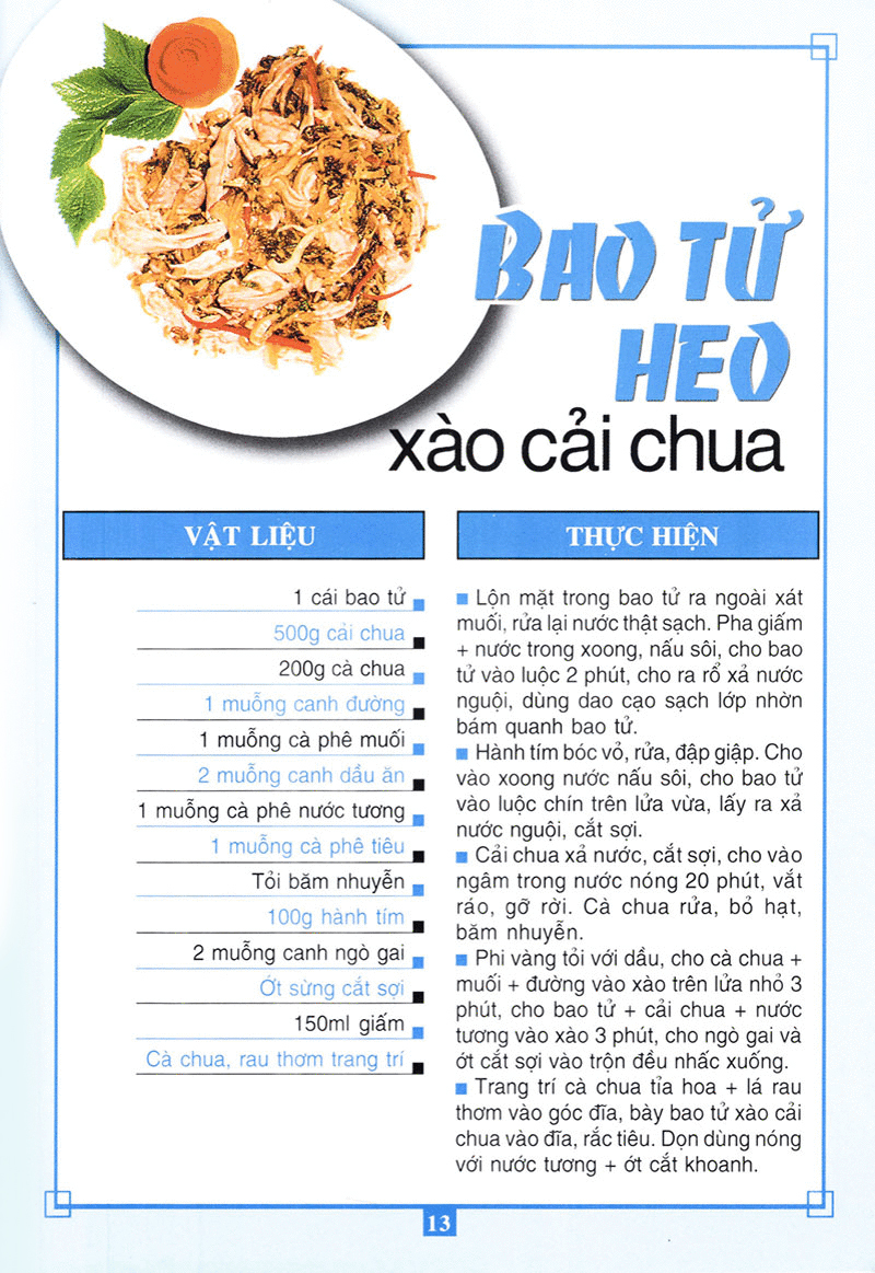 60 món ăn được ưa thích - món thịt heo - Ảnh 14